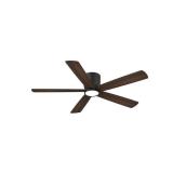Home Decorators Collection Britton 52 in. Integrated LED Indoor Matte Black Ceiling Fan with Light Kit and Remote Control Home Decorators Collection Britton 52 in. Integrated LED Indoor Matte Black Ceiling Fan with Light Kit and Remote Control