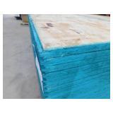 3/4 x 4 x 8  Tongue & Groove OSB Subfloor Sheeting x 21 Sheets 3/4 x 4 x 8  Tongue & Groove OSB Subfloor Sheeting x 21 Sheets