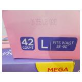 (3) Composure Maximum Absorbency Briefs 42 pakcs (3) Composure Maximum Absorbency Briefs 42 pakcs