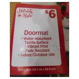(2) Doormats (2) Doormats