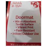 (2) Doormats (2) Doormats