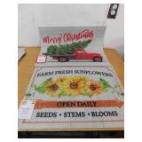 (2) Doormats (2) Doormats