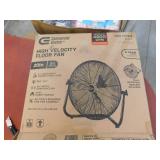 Commercial Electric 20 in. 3-Speed High Velocity Floor Fan Commercial Electric 20 in. 3-Speed High Velocity Floor Fan