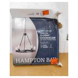 Hampton Bay Moreland 5-Light Traditional Oil-Rubbed Bronze Hanging Wagon Wheel Candlestick Chandelier Hampton Bay Moreland 5-Light Traditional Oil-Rubbed Bronze Hanging Wagon Wheel Candlestick Chandelier