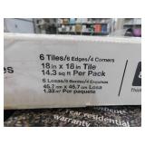 TrafficMaster 18 in. x 18 in. Rubber Gym/Exercise Flooring Tiles with Nike Grind (42.96 sq. ft.) (18-Pack) Colors will Vary TrafficMaster 18 in. x 18 in. Rubber Gym/Exercise Flooring Tiles with Nike Grind (42.96 sq. ft.) (18-Pack) Colors will Vary