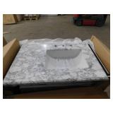 Home Decorators Collection Sonoma 36 in. Single Sink Freestanding White Bath Vanity with Carrara Marble Top (Assembled) Home Decorators Collection Sonoma 36 in. Single Sink Freestanding White Bath Vanity with Carrara Marble Top (Assembled)