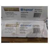 22 Boxes of LifeProof Luxury Vinyl Flooring – Mixed Styles & Sizes 22 Boxes of LifeProof Luxury Vinyl Flooring – Mixed Styles & Sizes