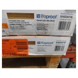 22 Boxes of LifeProof Luxury Vinyl Flooring – Mixed Styles & Sizes 22 Boxes of LifeProof Luxury Vinyl Flooring – Mixed Styles & Sizes