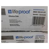 Lifeproof Choice Oak 8.7 in. W x 47.6 in. L Luxury Vinyl Plank Flooring (130 sq. ft) Lifeproof Choice Oak 8.7 in. W x 47.6 in. L Luxury Vinyl Plank Flooring (130 sq. ft)