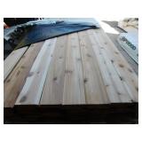 1 x 6 Western Red Cedar Tongue & Groove WP-4 V-Groove Gap Reversible - 1,104 Linear Feet 1 x 6 Western Red Cedar Tongue & Groove WP-4 V-Groove Gap Reversible - 1,104 Linear Feet