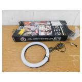 Alsy 67.5 in. Black Contemporary 3CCT Integrated LED Selfie Ring Light Tripod with Adjustable Height and Smart Phone Holder Alsy 67.5 in. Black Contemporary 3CCT Integrated LED Selfie Ring Light Tripod with Adjustable Height and Smart Phone Holder