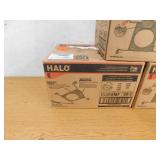 (3) HALO HL 6 in. Mounting Frame for Round and Square Canless Recessed Fixtures (6-Pack) (3) HALO HL 6 in. Mounting Frame for Round and Square Canless Recessed Fixtures (6-Pack)