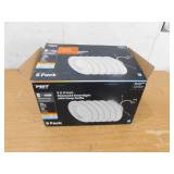 Feit Electric 5/6 in. 925 Lumens Selectable 5CCT Dimmable Integrated LED Retrofit Recessed Light Baffle Trim, White 5-Pack Feit Electric 5/6 in. 925 Lumens Selectable 5CCT Dimmable Integrated LED Retrofit Recessed Light Baffle Trim, White 5-Pack