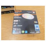 (4)  HALO RL Dual Zone 5/6 in. Smart WiFi Recessed LED Trim Connected by WiZ Pro (4)  HALO RL Dual Zone 5/6 in. Smart WiFi Recessed LED Trim Connected by WiZ Pro