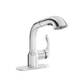 Glacier Bay Dunning Single-Handle Pull-Out Laundry Utility Faucet with Dual Spray Function in Chrome Glacier Bay Dunning Single-Handle Pull-Out Laundry Utility Faucet with Dual Spray Function in Chrome