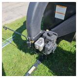 Agrifab Lawn Tractor Vacuum with Deck Attachments, used 4 Hours, as New
