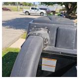 Agrifab Lawn Tractor Vacuum with Deck Attachments, used 4 Hours, as New