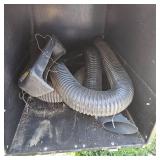 Agrifab Lawn Tractor Vacuum with Deck Attachments, used 4 Hours, as New