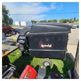 Agrifab Lawn Tractor Vacuum with Deck Attachments, used 4 Hours, as New