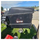 Agrifab Lawn Tractor Vacuum with Deck Attachments, used 4 Hours, as New