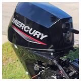 Alumacraft 14 ft Duck Boat w/2023 Like New Mercury 4 Stroke 15hp, and 2023 Karavan Trailer