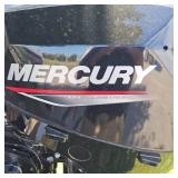 Alumacraft 14 ft Duck Boat w/2023 Like New Mercury 4 Stroke 15hp, and 2023 Karavan Trailer