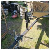 Alumacraft 14 ft Duck Boat w/2023 Like New Mercury 4 Stroke 15hp, and 2023 Karavan Trailer