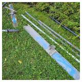 Bull Float 3 and 5 Foot, 3 Extension Handles