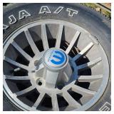 Original Dodge Wide 5 Ram Charger Hurricane Wheels, Came off 1980 Ram Charger, Very Nice