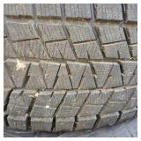 Lot of 4 Dodge 1 ton-3/4 Ton Chrome Wheels, Like New with As New Blizzak P285/70R/17-Less Than 300 Miles