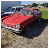 Pretty Rare Rust Free Original 1976 Vega GT, Garage Find, 4 Cylinder, 4 Speed, Red on Red Plain, 39,388 Actual Original Miles