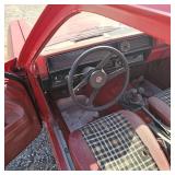 Pretty Rare Rust Free Original 1976 Vega GT, Garage Find, 4 Cylinder, 4 Speed, Red on Red Plain, 39,388 Actual Original Miles