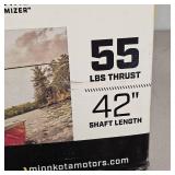 New in Box, Minnkota Endura Max, 12V Trolling Motor, 55lb thrust, 42" Shaft