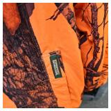 Mossy Oak Orange Size XL Jacket and Outfitters Ridge Zip Sweatshirt XL, like New