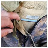 Bucks N Ducks Fleece Camo Coat with Fanny Pack, Large