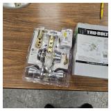 2 Quickset Locksets w/Deadbolt, Like New, 1 Tru Bolt Set