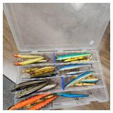 Tacklebox w/30+ Rapalas etc