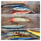 Tacklebox w/30+ Rapalas etc