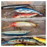 Tacklebox w/30+ Rapalas etc