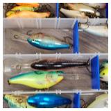 Tacklebox with 25 Rapalas and Plugs