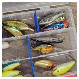 Tacklebox with 25 Rapalas and Plugs