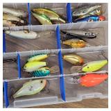 Tacklebox with 25 Rapalas and Plugs