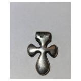 Sterling Silver Cross Pendant 7.20 Grams