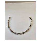 Sterling Silver Bracelet 7.5 Inch 7.25 Grams