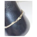 Sterling Silver Bracelet 7.5 Inch 7.25 Grams