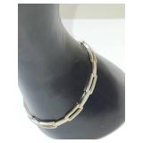 Sterling Silver Bracelet 7.5 Inch 7.25 Grams