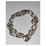 Sterling Silver 925 Bracelet 9 Inch 56.3 Grams