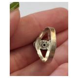 Sterling Silver Turquoise Ring Size 7, 2.31 Grams