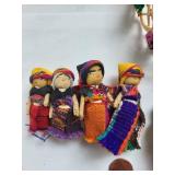 Collection of Handcrafted Indigenous Dolls and Beaded Jewelry
