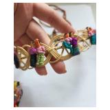 Collection of Handcrafted Indigenous Dolls and Beaded Jewelry